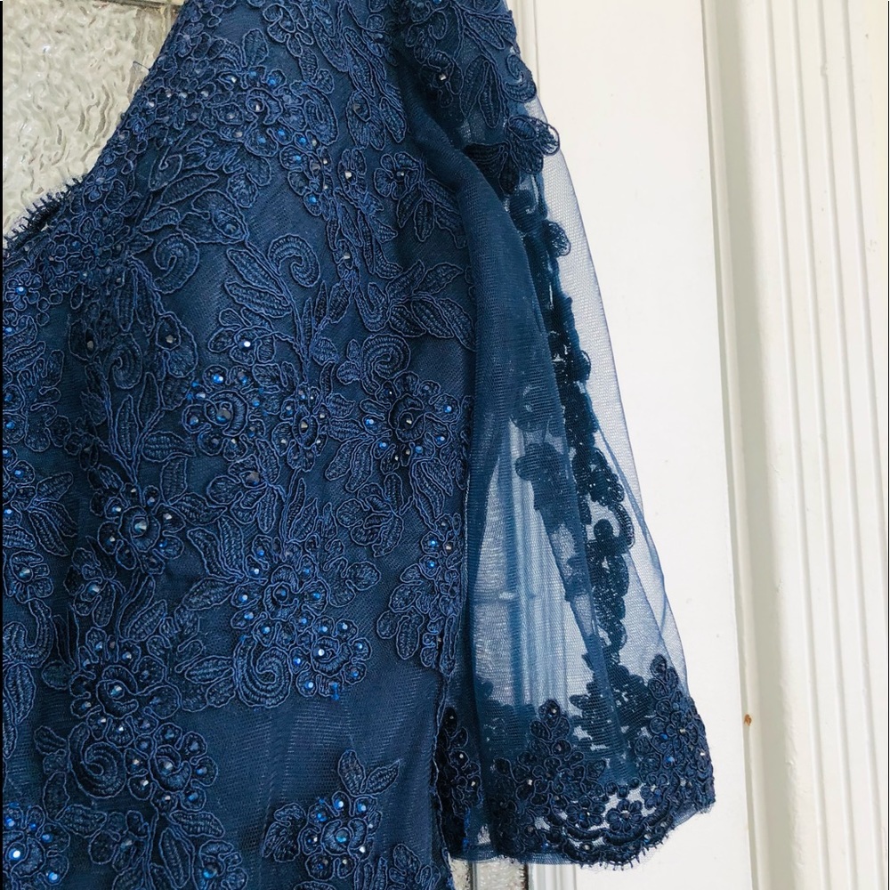 Lovely blue gown by MARSONI by Colors!
